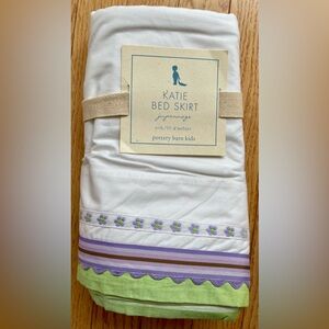 Pottery Barn Kids KATIE  Crib bed skirt